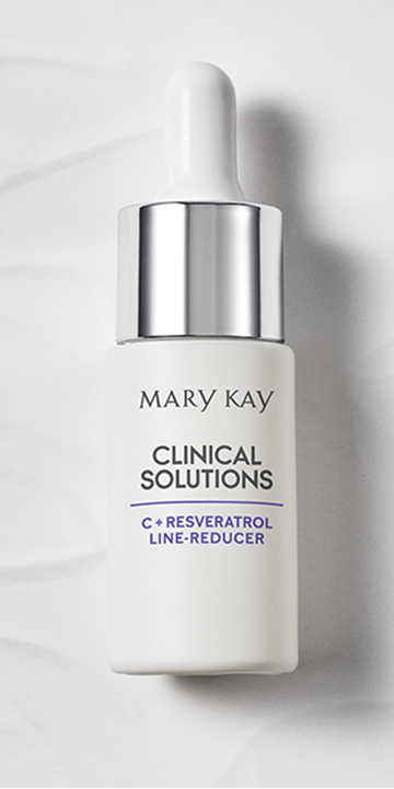 Bottle of Mary Kay Clinical Solutions C + Resveratrol Line-Reducer